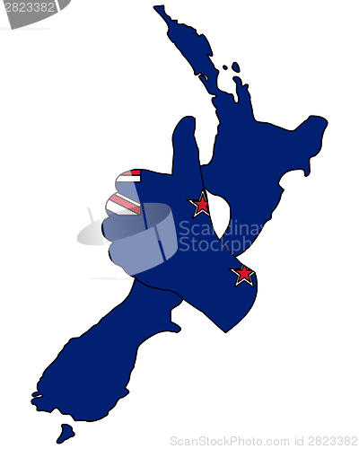 Image of New Zealand hand signal