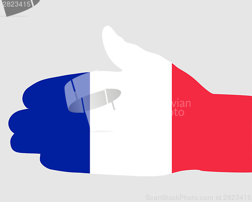 Image of French handshake