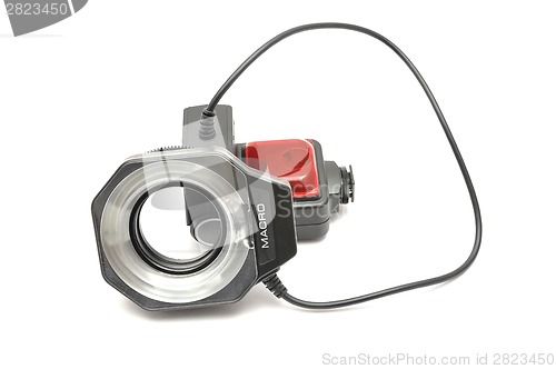 Image of Detailed but simple image of ring flash