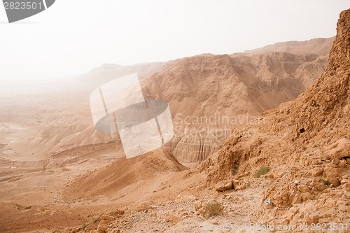 Image of Stone judean desert near dead sea