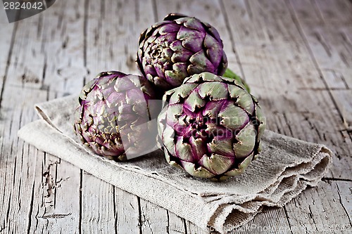 Image of fresh artichokes