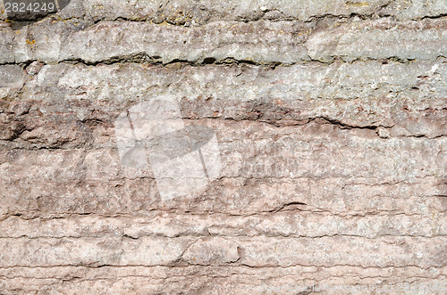 Image of Background of a limestone cliff detail