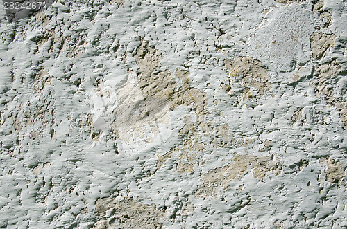 Image of Weathered limewashed wall