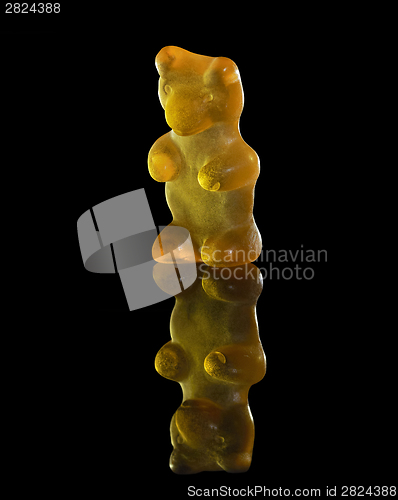 Image of orange gummy bear