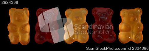 Image of gummy bears