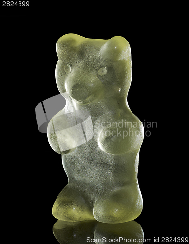 Image of green gummy bear