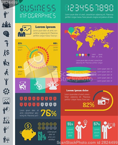 Image of Business Infographic Template.
