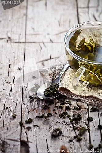 Image of cup of green tea 