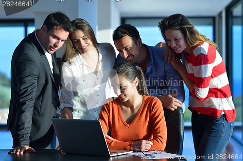 Image of business people team on meeting
