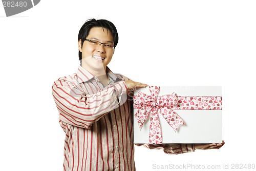 Image of Giving gift