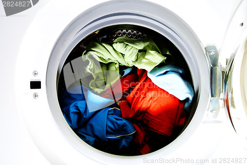 Image of Clothes in laundry