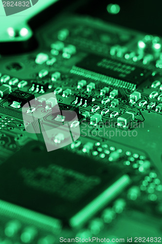 Image of Electronic circuit board