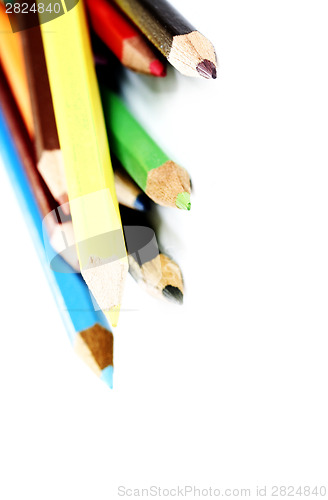 Image of Close-up pencil.