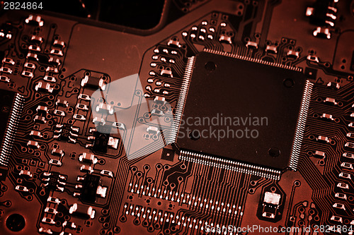 Image of Electronic circuit board