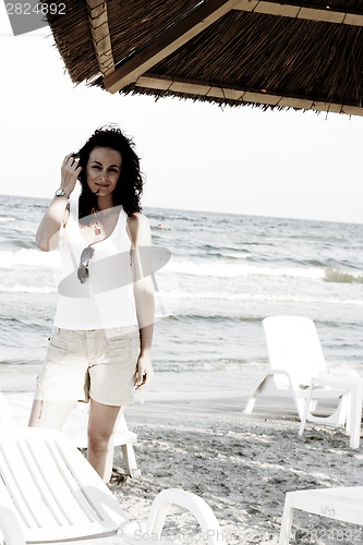 Image of Girl on the beach