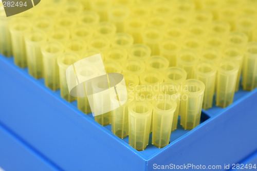 Image of Rack of pipets