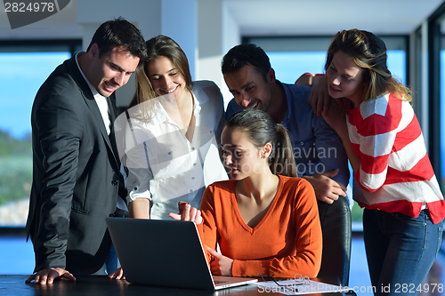 Image of business people team on meeting