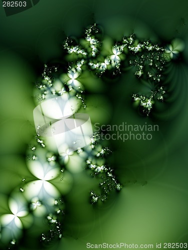 Image of Garland of wonderful flowers