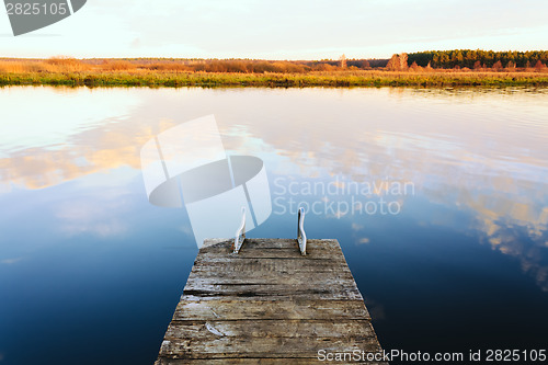 Image of Old wooden pier