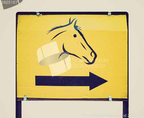 Image of Retro look A sign