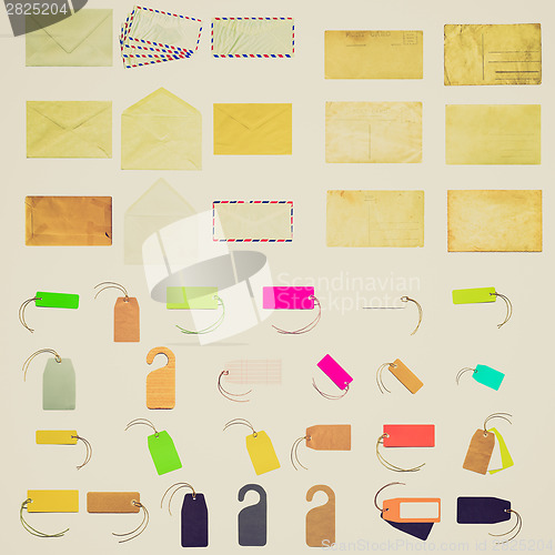 Image of Retro look Stationery collage