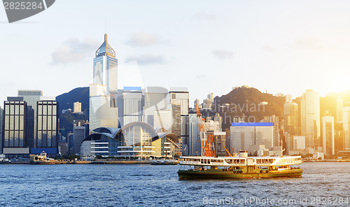Image of hong kong sunset 