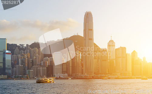 Image of hong kong sunset 