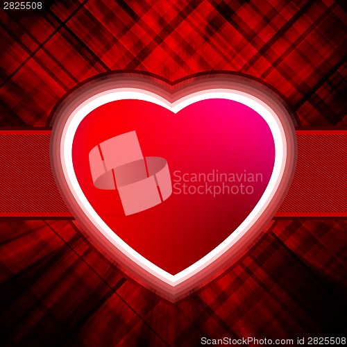 Image of Abstract Heart Burst Background. EPS 8
