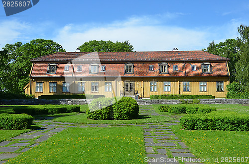 Image of Tøyen Manor at The University Botanical Garden in Oslo