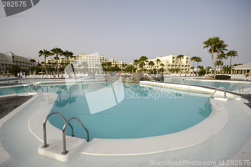 Image of Pool and hotel