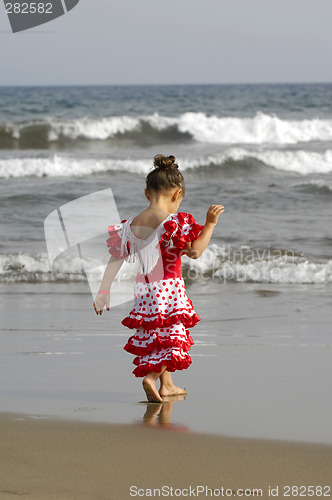 Image of Child on beach