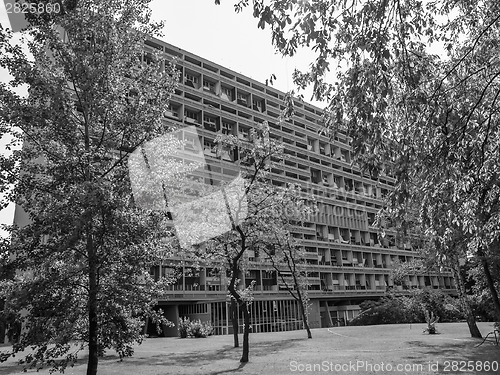 Image of Black and white Corbusierhaus Berlin