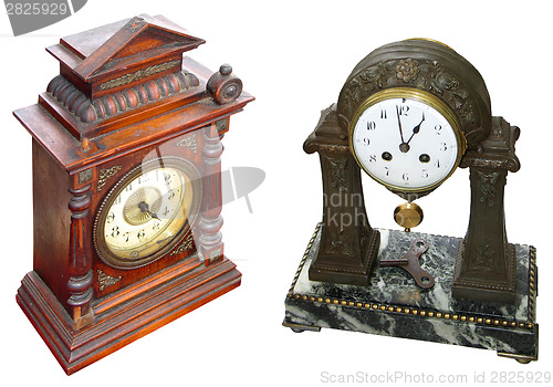 Image of Antique table clocks