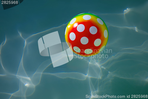 Image of Ball in the water