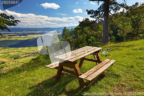 Image of Outdoor bench