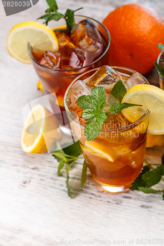 Image of Refreshing iced tea