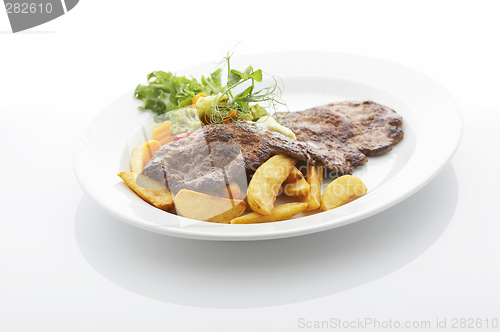 Image of Steak on the plate