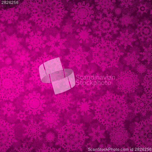 Image of Seamless purple christmas texture pattern. EPS 8