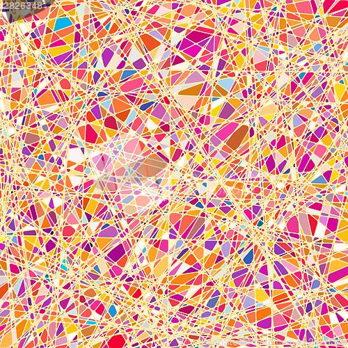 Image of Stained glass texture in a purple tone. EPS 8