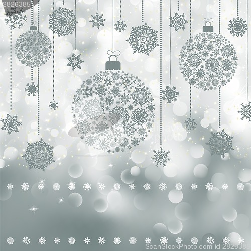 Image of Christmas background with copyspace. EPS 8