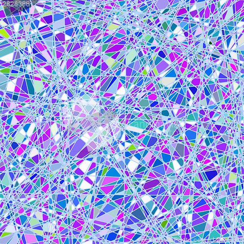 Image of Stained glass texture in a purple tone. EPS 8