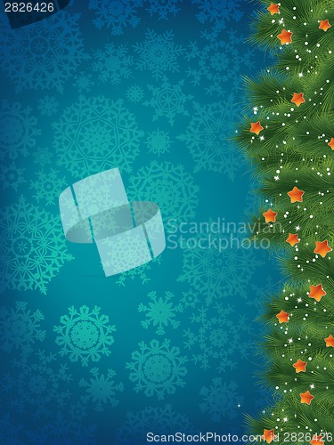 Image of New year and cristmas card. EPS 8