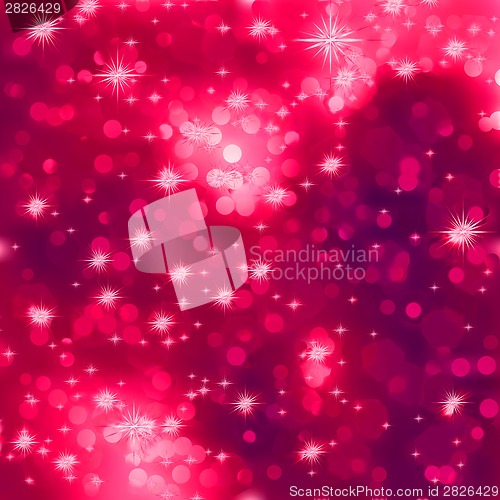 Image of Elegant christmas bokeh with copyspace. EPS 8