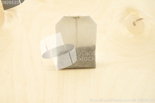 Image of Detailed but simple image of tea bag