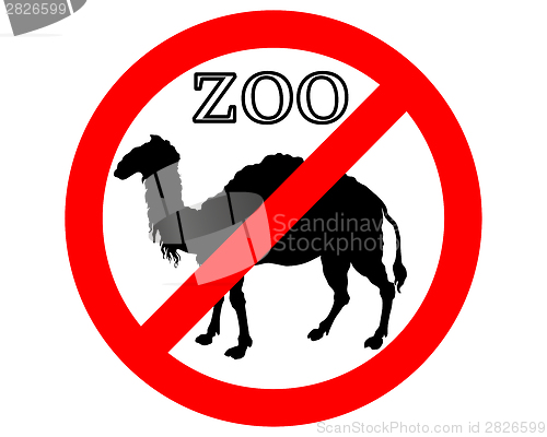 Image of Camel in zoo prohibited