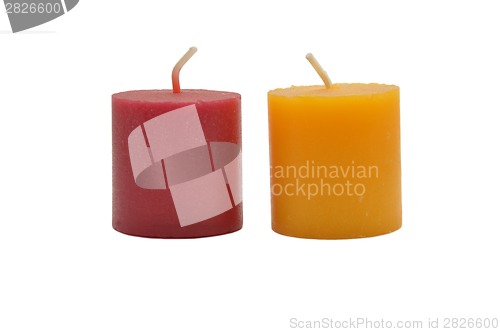 Image of Colored candles