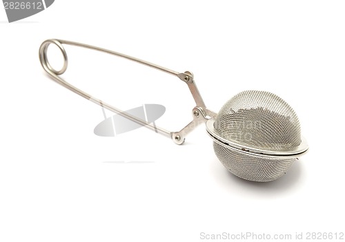Image of Detailed but simple image of mesh tea ball infuser