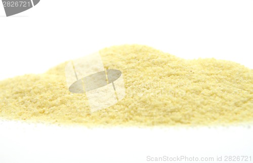 Image of Semolina on white