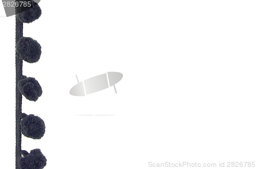 Image of Background pompon braid