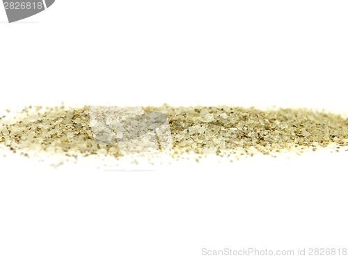 Image of Herbage sea salt on white